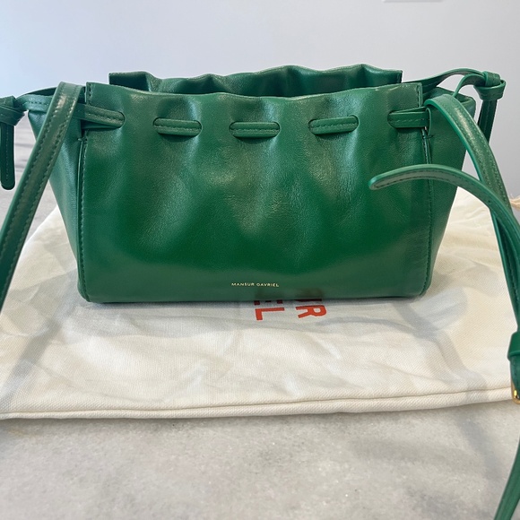Mansur Gavriel Mini Bloom Drawstring Bag